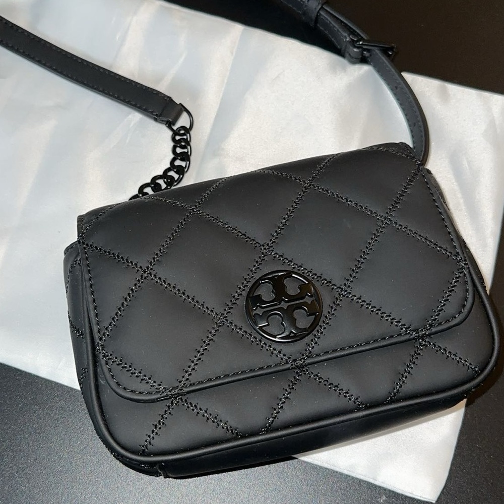 Tory Burch crossbody matte black